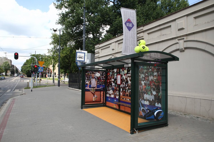 Jerzy Janowicz ma swój... przystanek tramwajowy