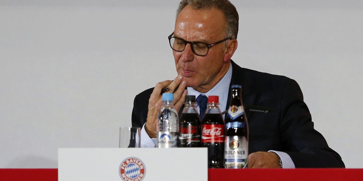 Karl-Heinz Rummenigge chce utworzyć Superligę – całoroczne rozgrywki dla najlepszych klubów