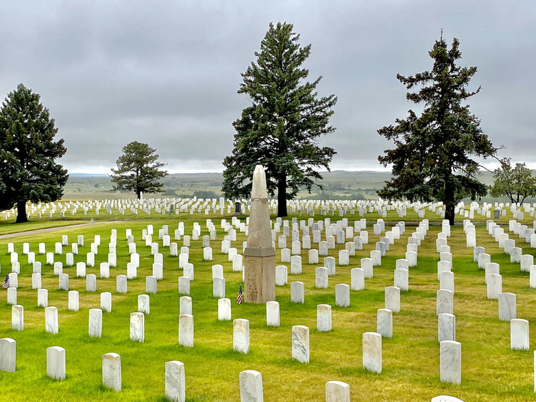 Cmentarz żołnierzy USA pod Little Bighorn
