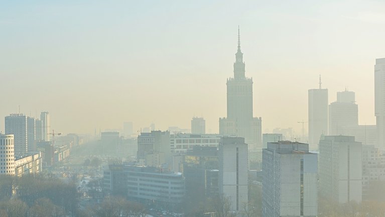 Smog nad Warszawą