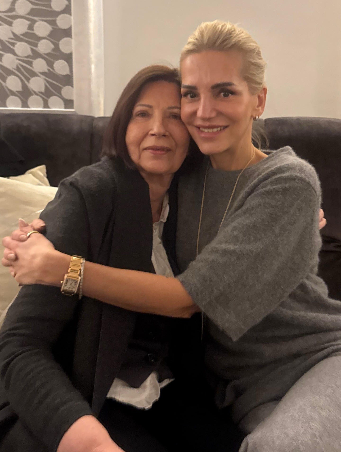 Speváčka Dara Rolins a jej mama. 