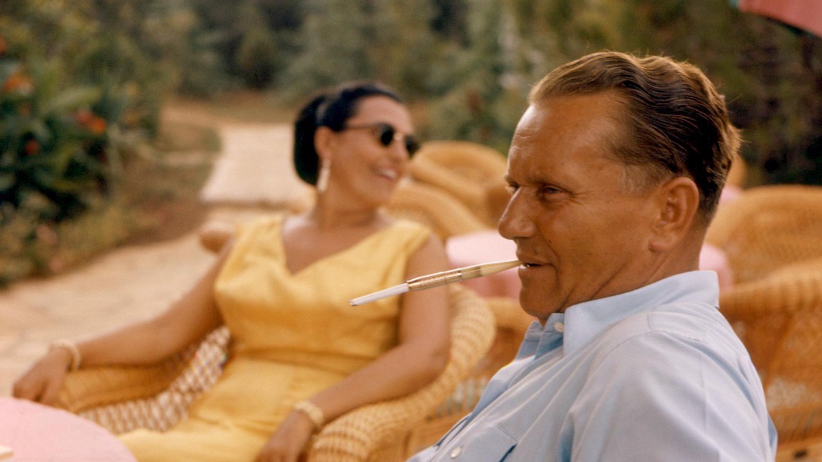 Tito i Jovanka u svom domu na ostrvu Vanga 1956. godine