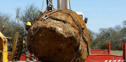 Gigantyczny meteoryt znaleziony w Argentynie