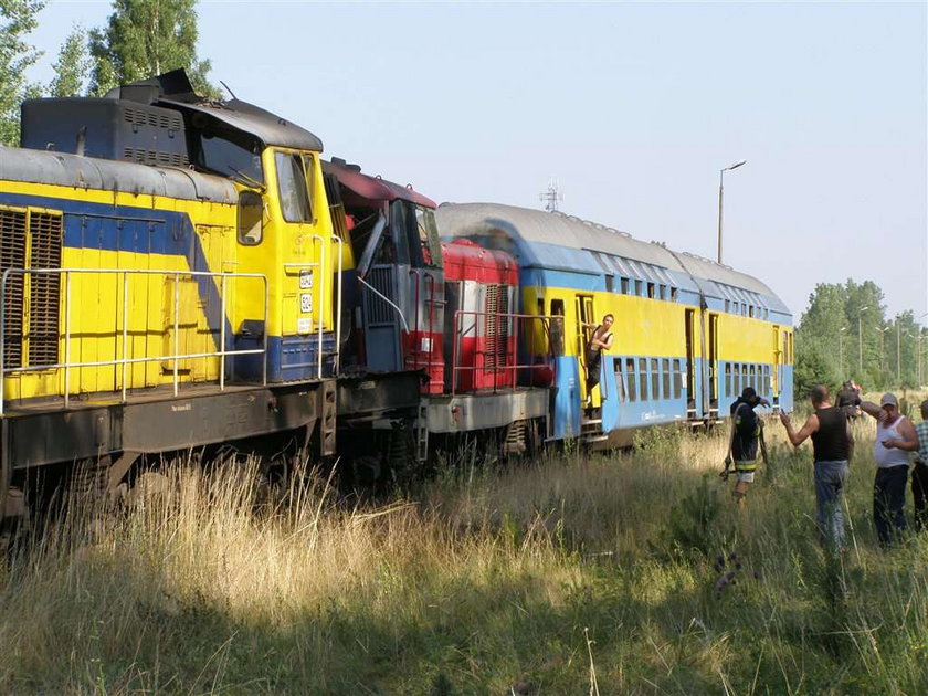 Tragedia! Zderzenie pociągów. Są ranni