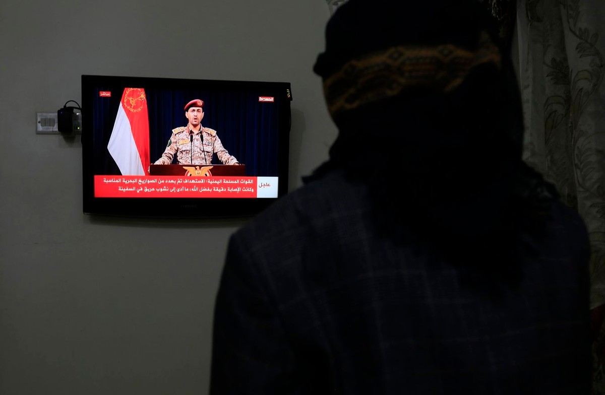 Huti twierdzi, że zaatakował statek handlowy w Zatoce Adeńskiej