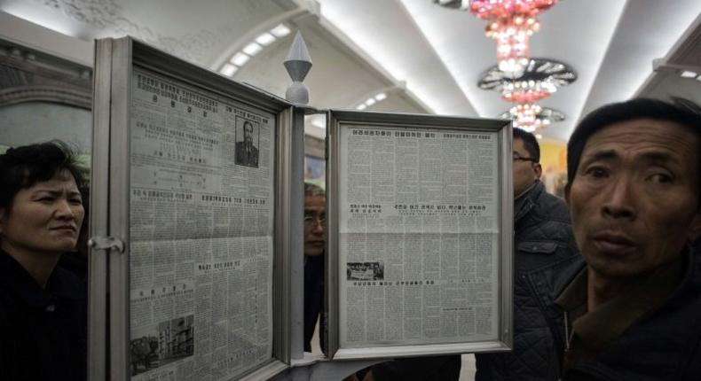 North Koreans learn of the death of Fidel Castro as flags flew at half-mast across Pyongyang as a mark of respect for the Cuban revolutionary icon