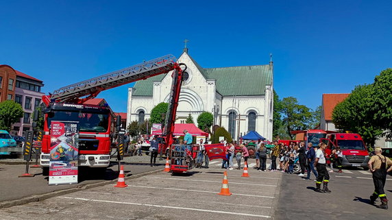 Akcja krwiodawstwa połączona z piknikiem służb mundurowych