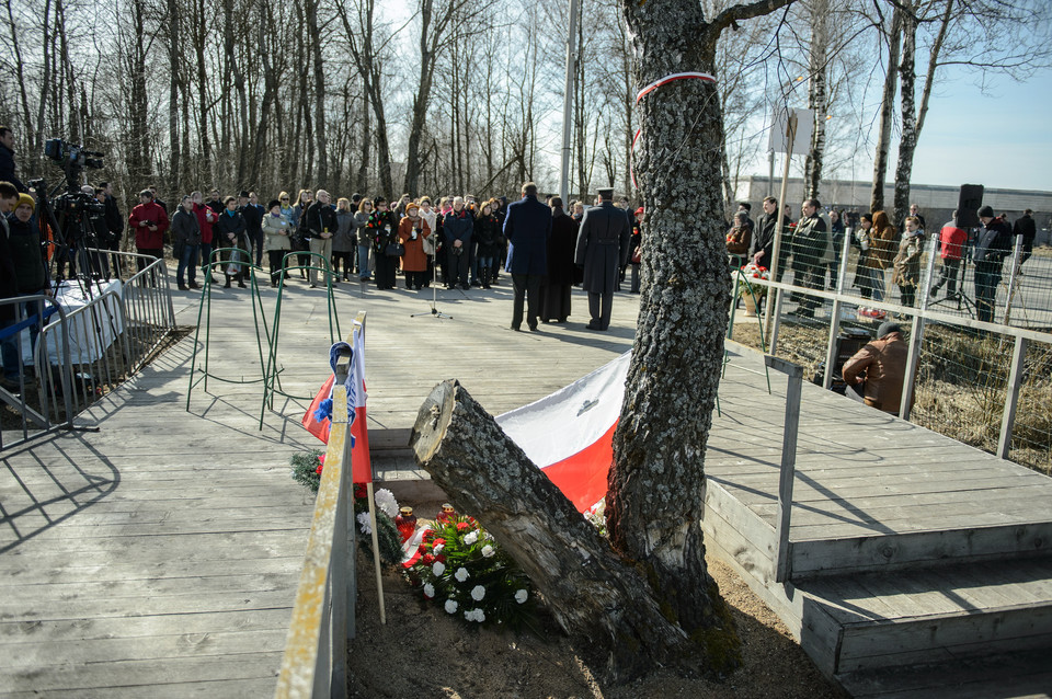 Polska delegacja na uroczystościach rocznicowych w Smoleńsku