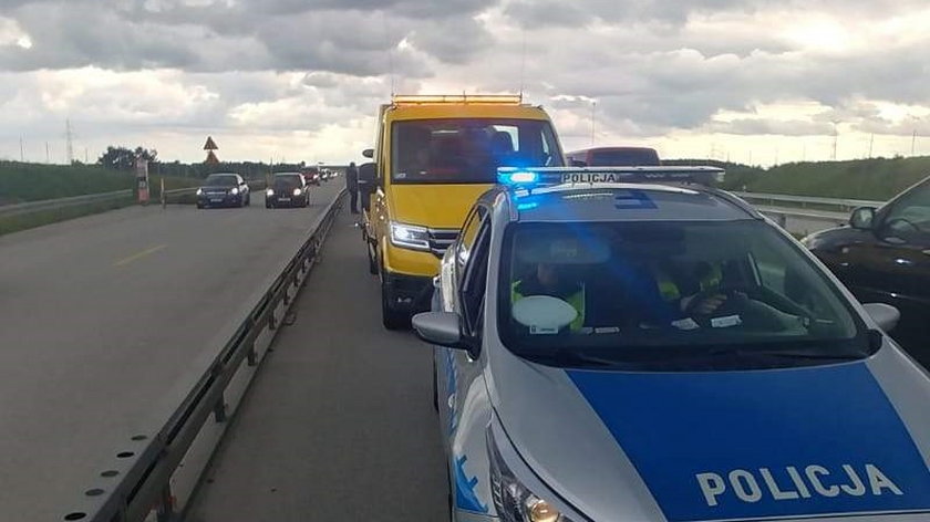 Karambol na A1. Osiem aut zderzyło się na remontowanym odcinku autostrady. Jakie skutki wypadku?