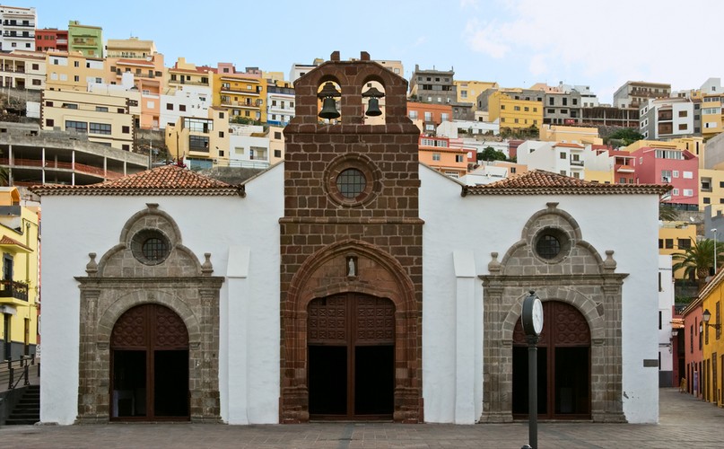 Miejscowośc San Sebastian na wyspie Gomera