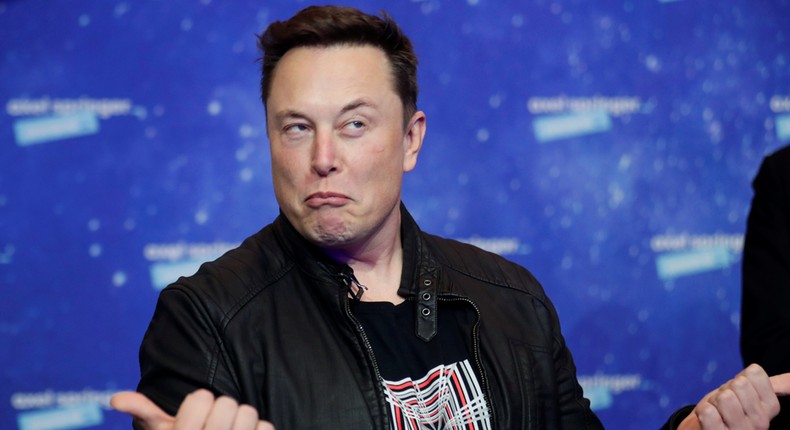 Elon Musk.HANNIBAL HANSCHKE /Getty Images