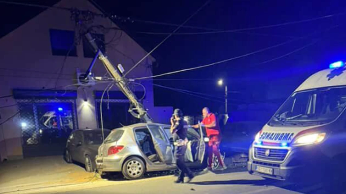 Saobraćajna nesreća u Dobanovcima