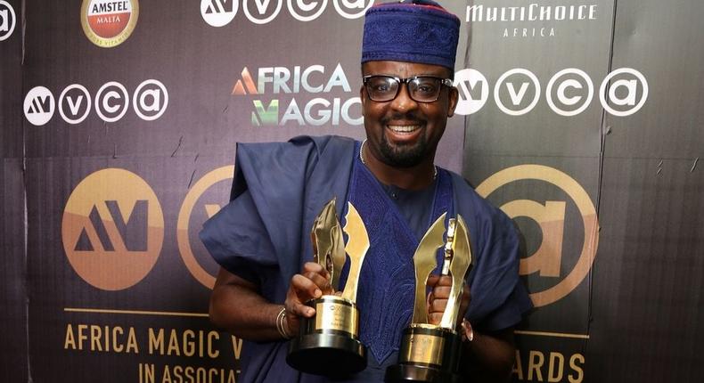 Kunle Afolayan at the 2015 AMVCAs