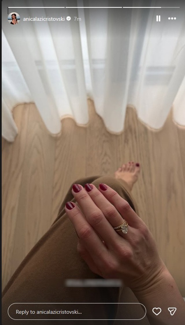 Objava Anice Lazić Ristovski Instagram