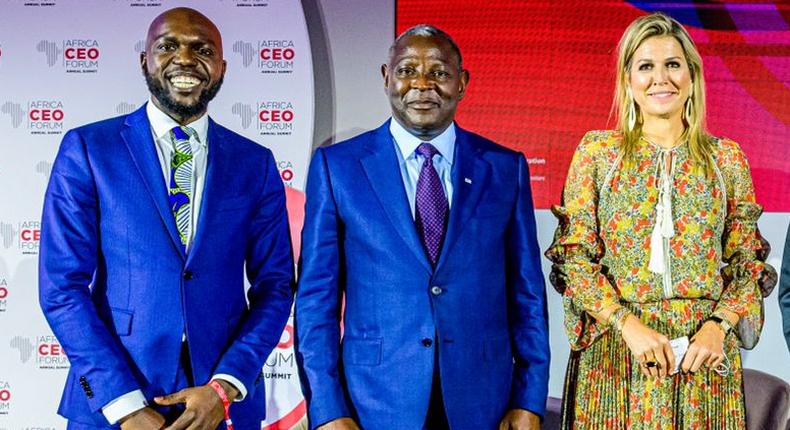 Larry Madowo had the honour of hosting Her Excellency Queen Maxima of the Netherlands as a moderator at the Africa CEO Forum in Abidjan, Côte d’Ivoire.