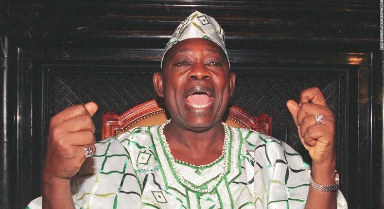 MKO Abiola, presumed winner of the 1993 Presidential election