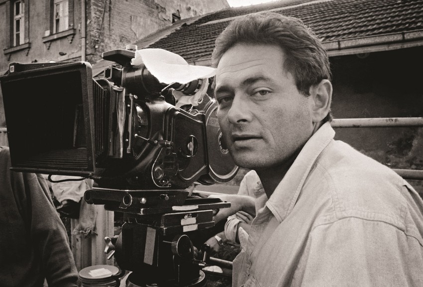 Srđan Karanović na snimanju filma ZA SADA BEZ DOBROG NASLOVA