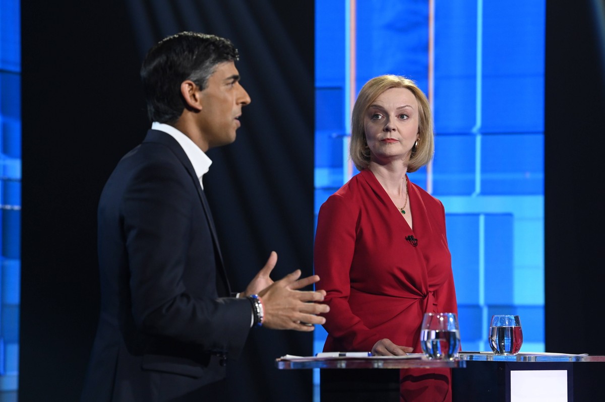 Rishi Sunak i Liz Truss