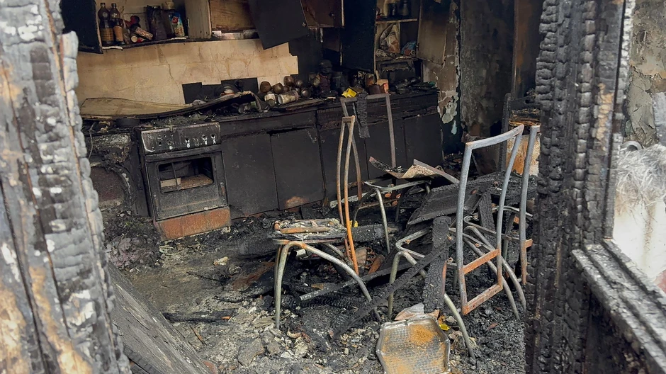 Kuća u kojoj su stradali otac i ćerka