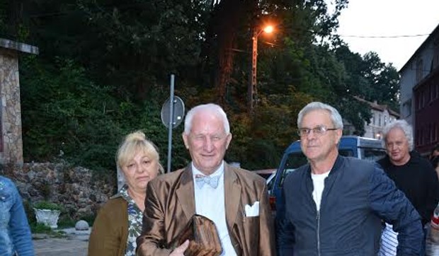 Matija Bećković u Vrnjačkoj Banji