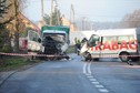 WYSOKA KAMIEŃSKA WYPADEK ZDERZENIE BUSÓW