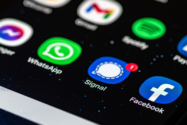 Ikony aplikacji WhatsApp, Signal