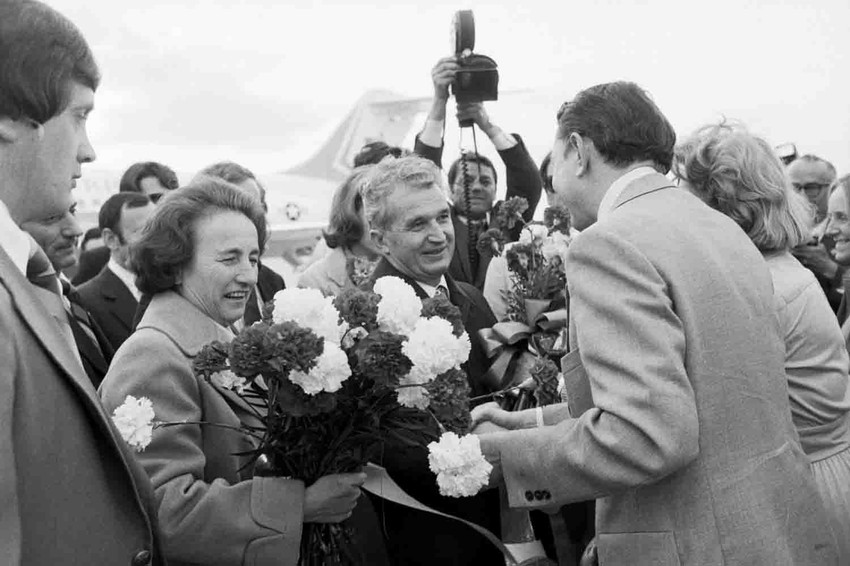 Nikolaj Čaušesku i njegova žena