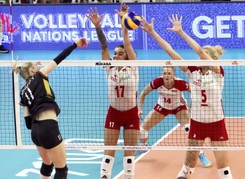 Pierwsze zwycięstwo polskich siatkarek w Lidze Narodów