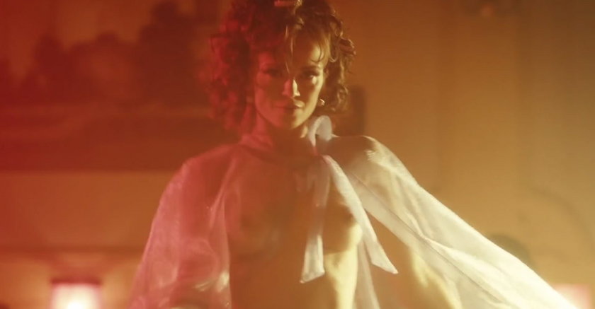 Ania Przybylska w nowym filmie pokazuje piękną sylwetkę