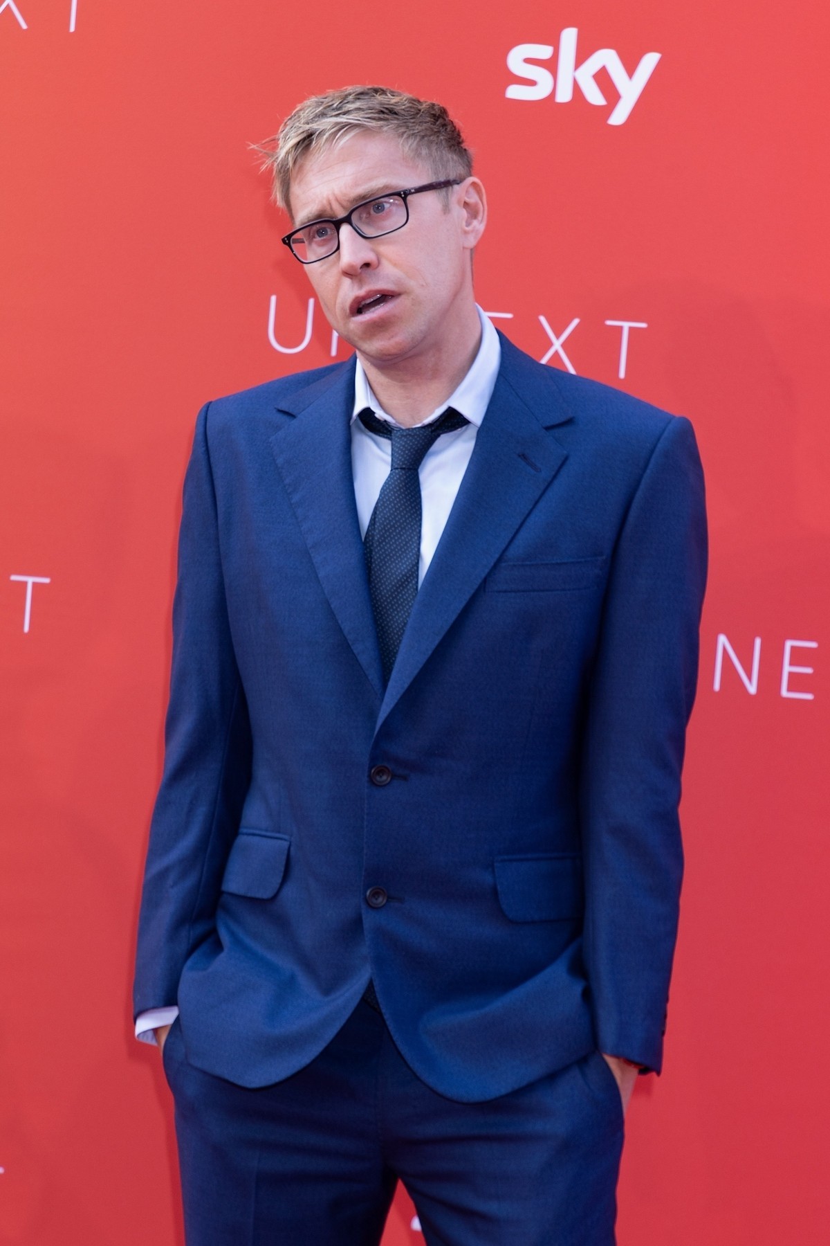 Anglický komik Russell Howard. 