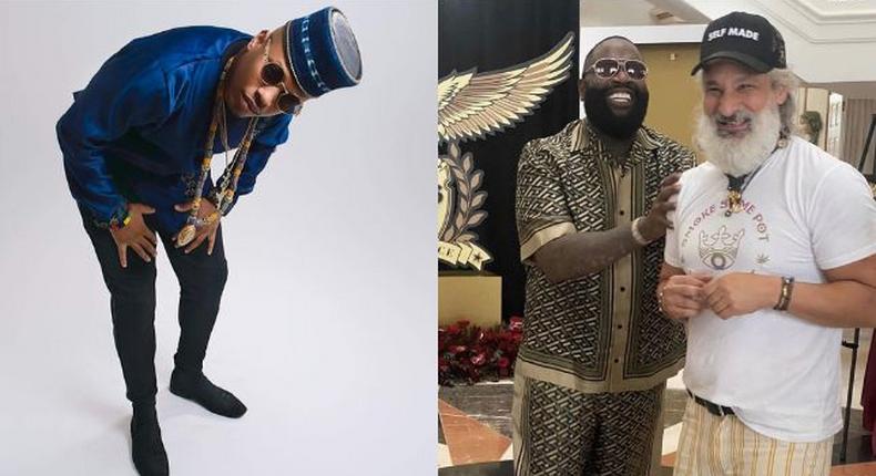 US-based Kenya star King Kanja hints on collabo with Rick Ross, meets Belaire CEO 