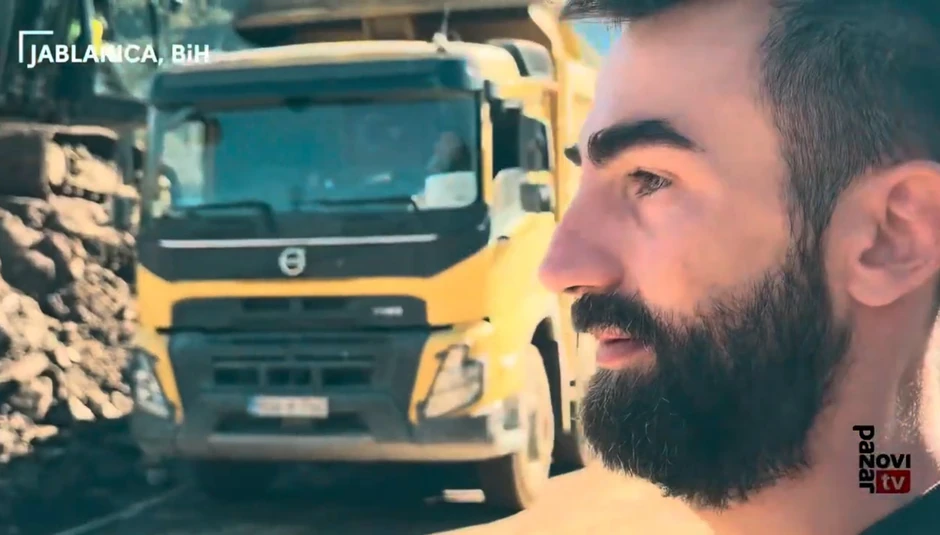 mladić koji je pomagao komšijama u Donjoj Jablanici