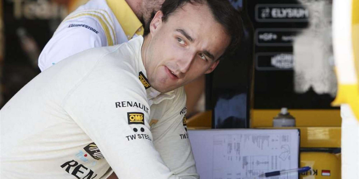 Kubica przestrzega Renault