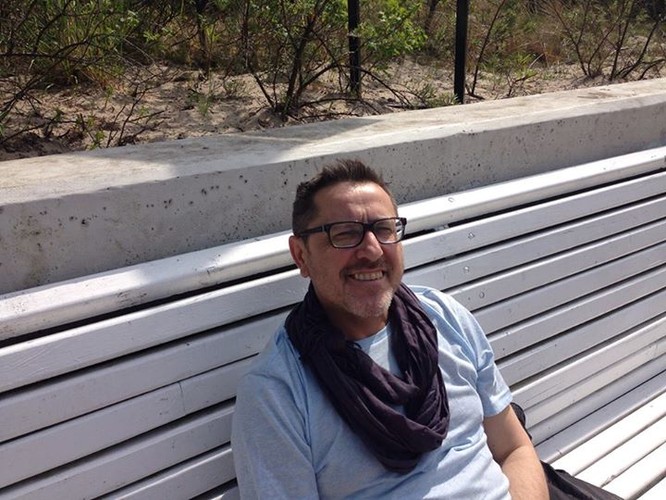 Andrzej Sołtysik w podróży poślubnej