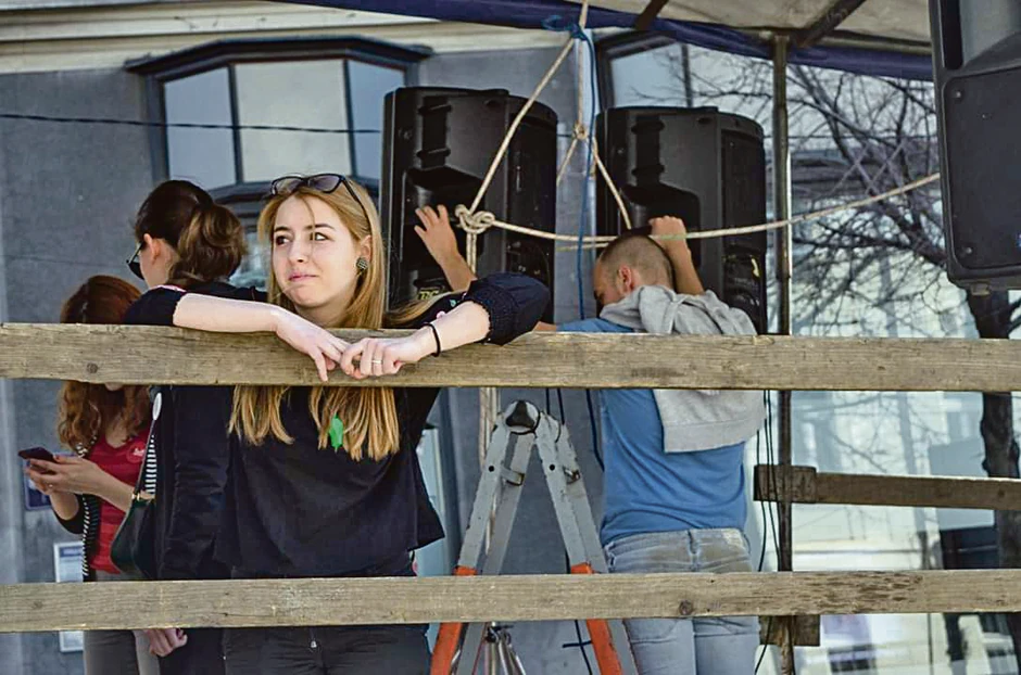 Mila Jovanović, jedna od organizatorki protesta