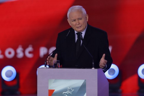 Prezes PiS Jarosław Kaczyński