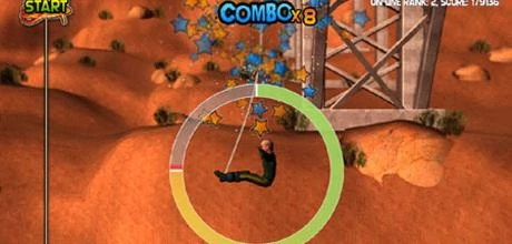 Screen z gry "Bungee Jumping Simulator"