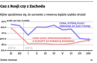 Ukraina zrezygnowała z zachodniego gazu