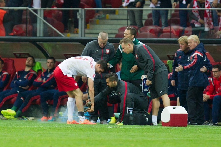 Lewy nie zagrał przez szkockiego rzeźnika!