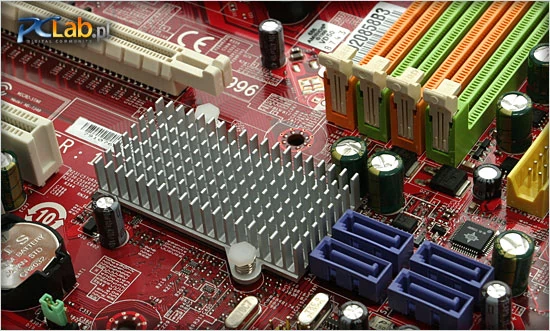 MSI K9NGM3 – układ chłodzenia – chipset
