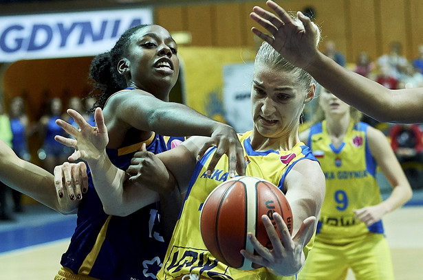 Euroliga koszykarek. Arka Gdynia przegrała z BLMA Montpellier 73:77