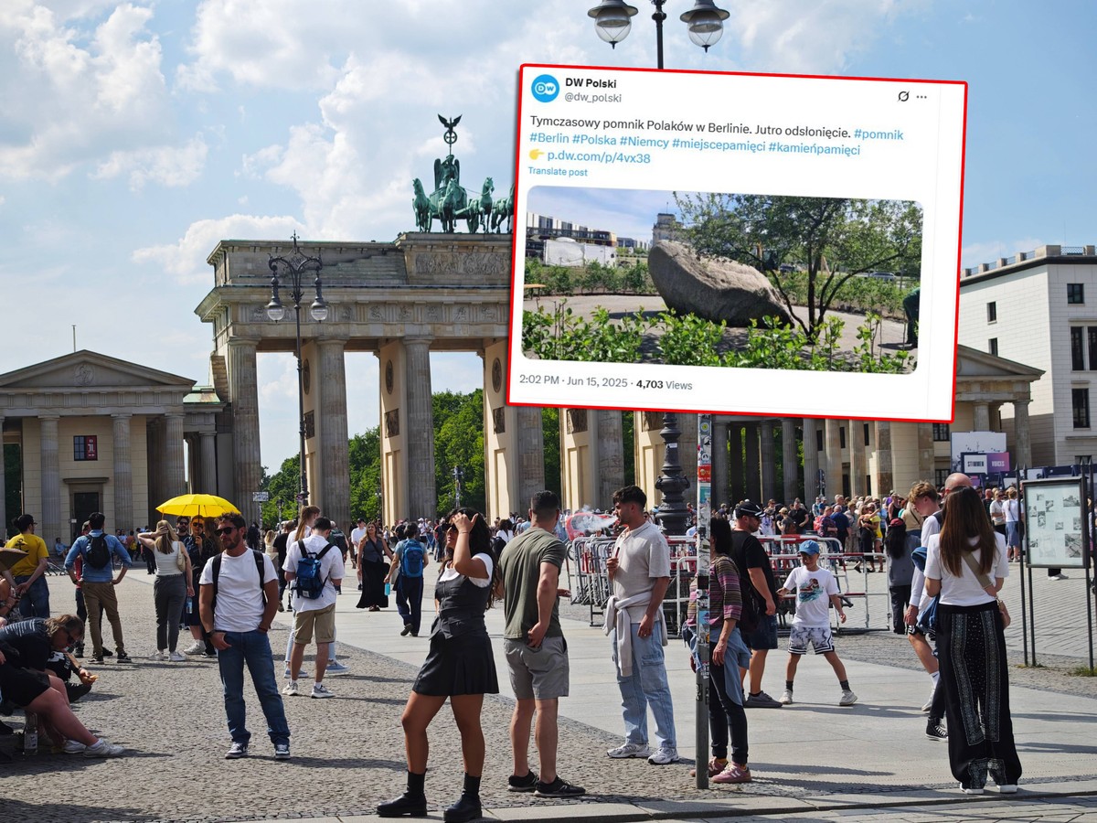 W Berlinie stanie wielki głaz na cześć Polaków