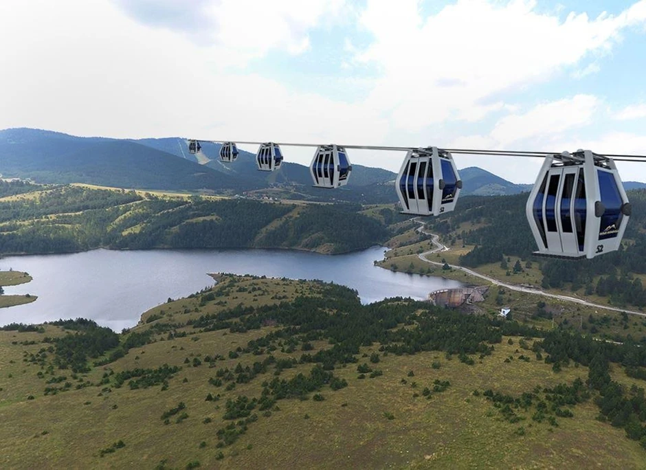Gondola će 8.866 metara dugom trasom povezati centar Zlatibora i Tornik