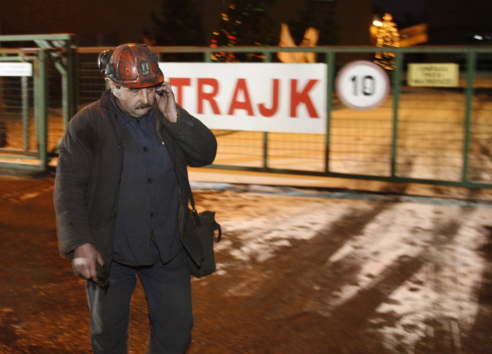 Strajk w kopalni Pokój w Rudzie Śląskiej