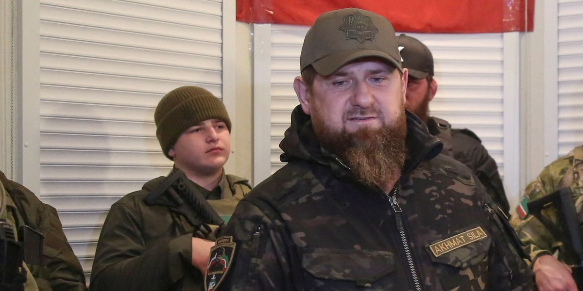 Ramzan Kadyrow z 14-letnim synem w Ukrainie? J