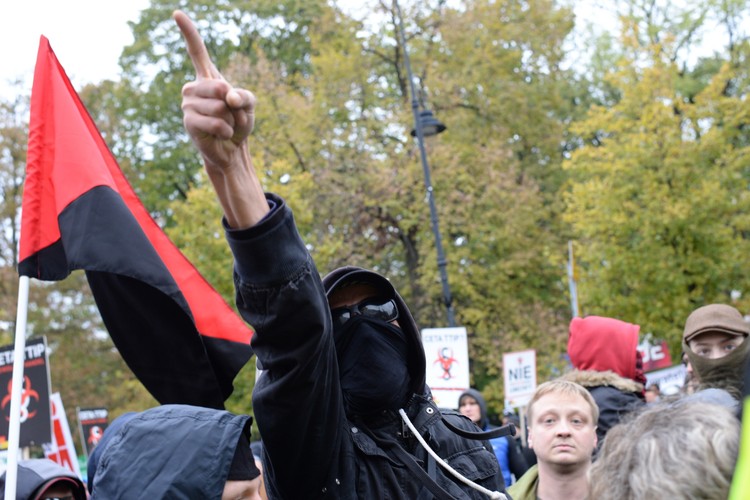 Protest przeciwko CETA i TTIP