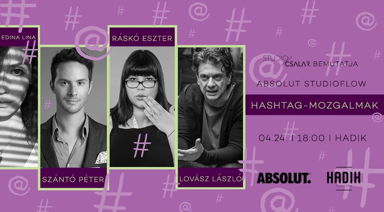 Absolut StudioFlow #6 - Hashtag-mozgalmak