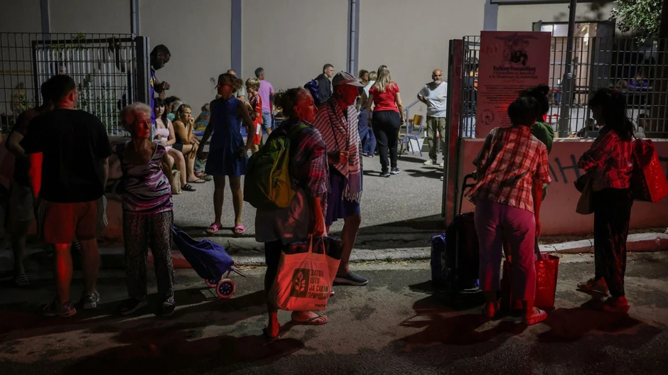 Evakuacija stanovništva i turista u Grčkoj | Foto: Reuters