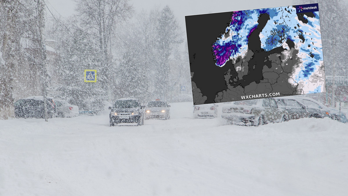 Europa zagrożona potężnym atakiem zimy. Spadnie nawet pół metra śniegu