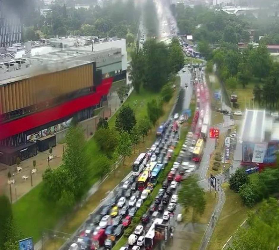 Kružni tok kod TC Ušće